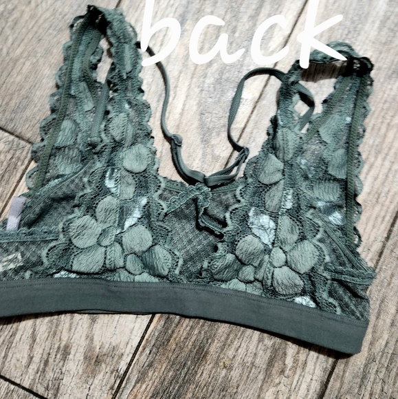 Aerie Bralette Jade lace w hidden adjustable straps! SMALL, never worn - Picture 6 of 10